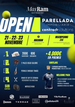 Cartel del torneo